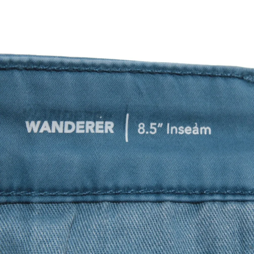 AG Adriano Goldschmied NWT Wanderer Slim Bermuda Shorts Size 32 US in Blue
